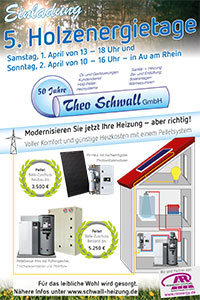 Einladungsflyer Infotage 2016